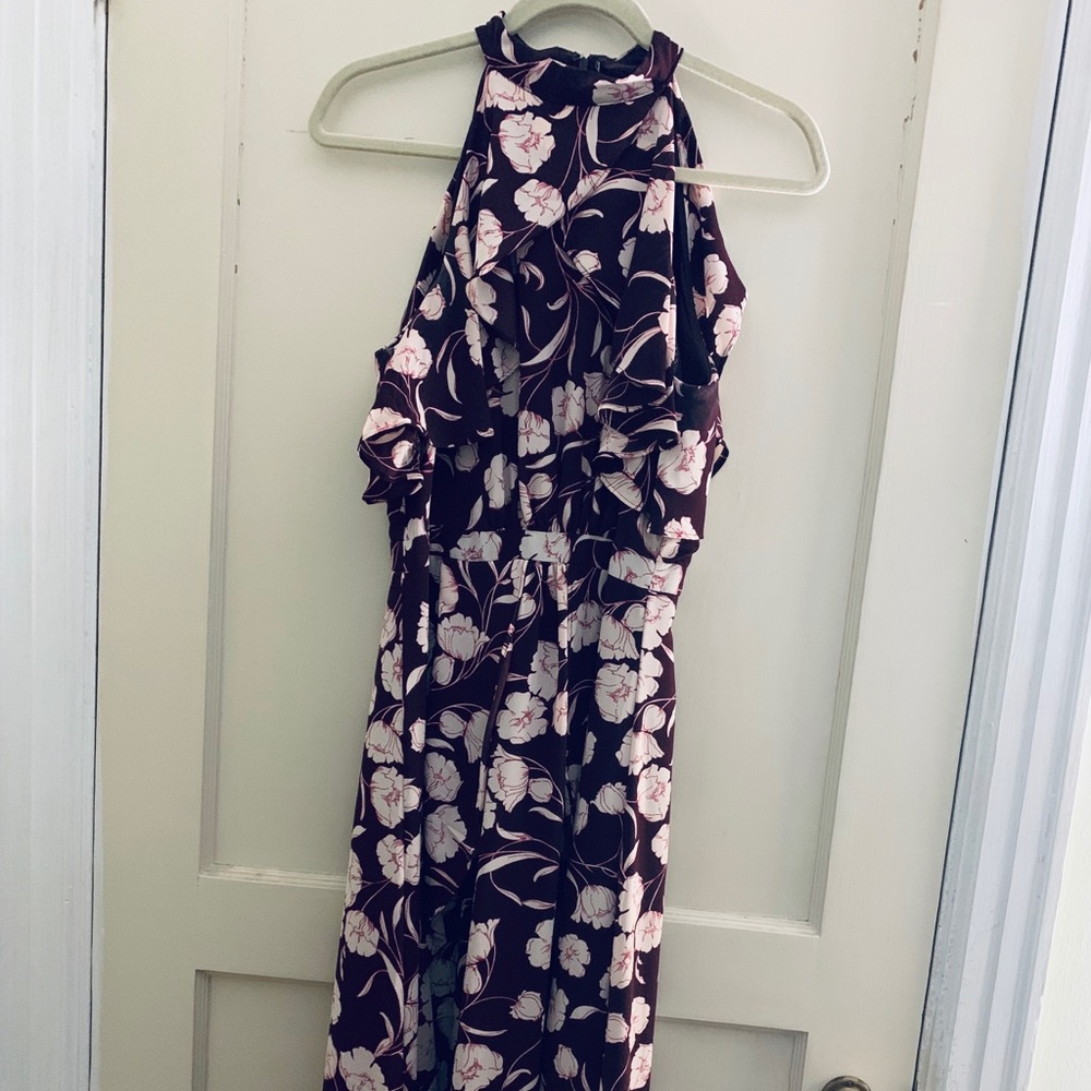 Lauren Conrad Runway Burgundy Dress